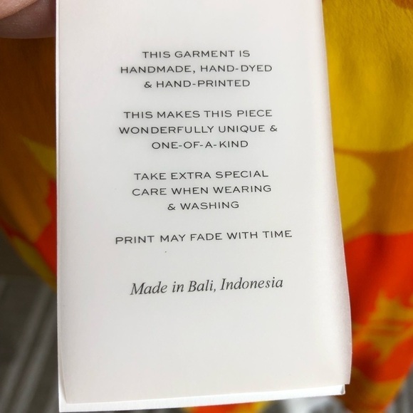 Faithful The Brand Odette Surfs Up Floral Crepe Halter Mini Dress Size 4 - Picture 12 of 14